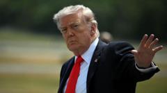 Trump says US to ‘guide’ stranded ships through Strait of Hormuz